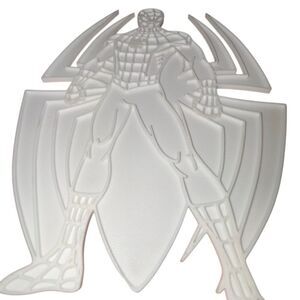 10-Inch 3D Superhero Coloring Toy – Spider-Inspired Wall Art / DIY Paintable 3pk